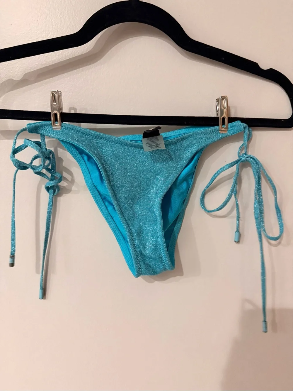 Triangl swimwear Shimmery Teal Triangle Bikini